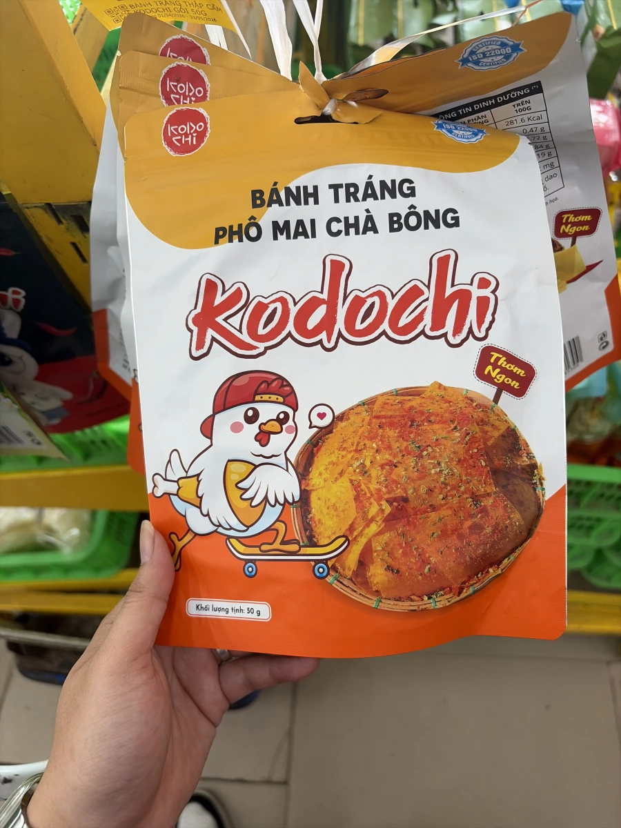 Kodochi 越南起司肉鬆米紙 (Bánh Tráng Phô Mai Chà Bông)