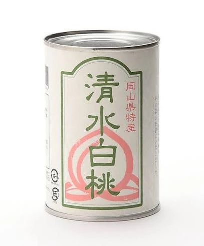 清水白桃罐頭
