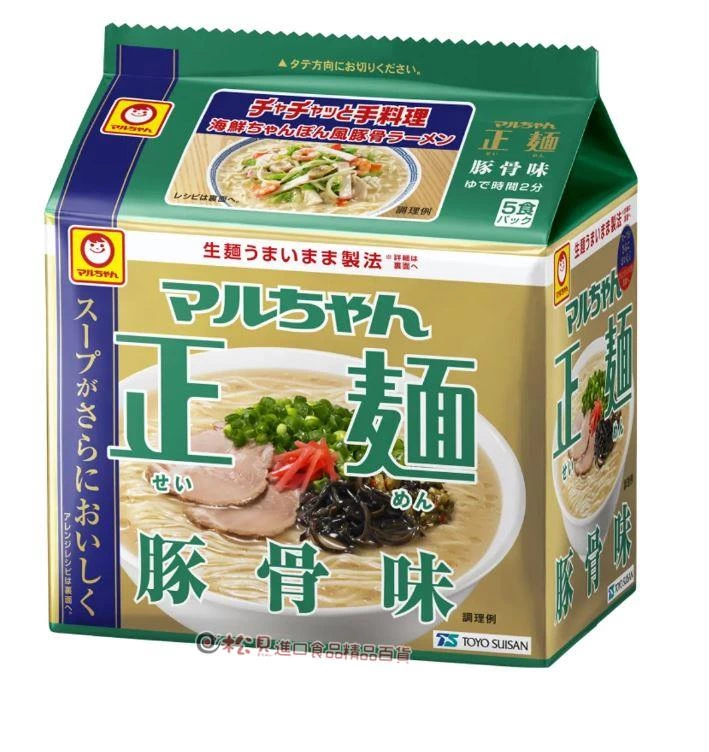 東洋水產 Maruchan 正麵 豚骨味 (5食入)