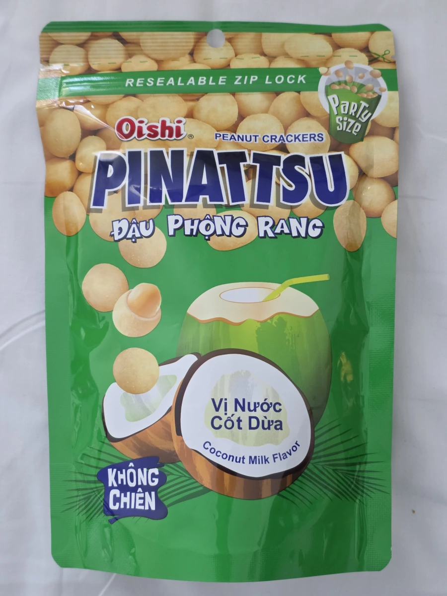 Oishi PINATTSU 椰奶口味花生豆