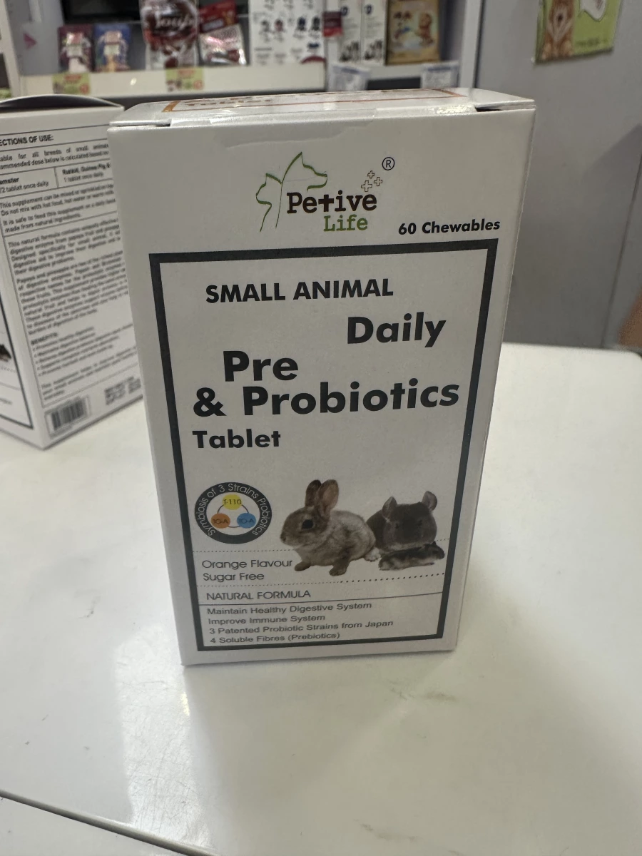 Petive Life 小動物每日益生菌咀嚼錠