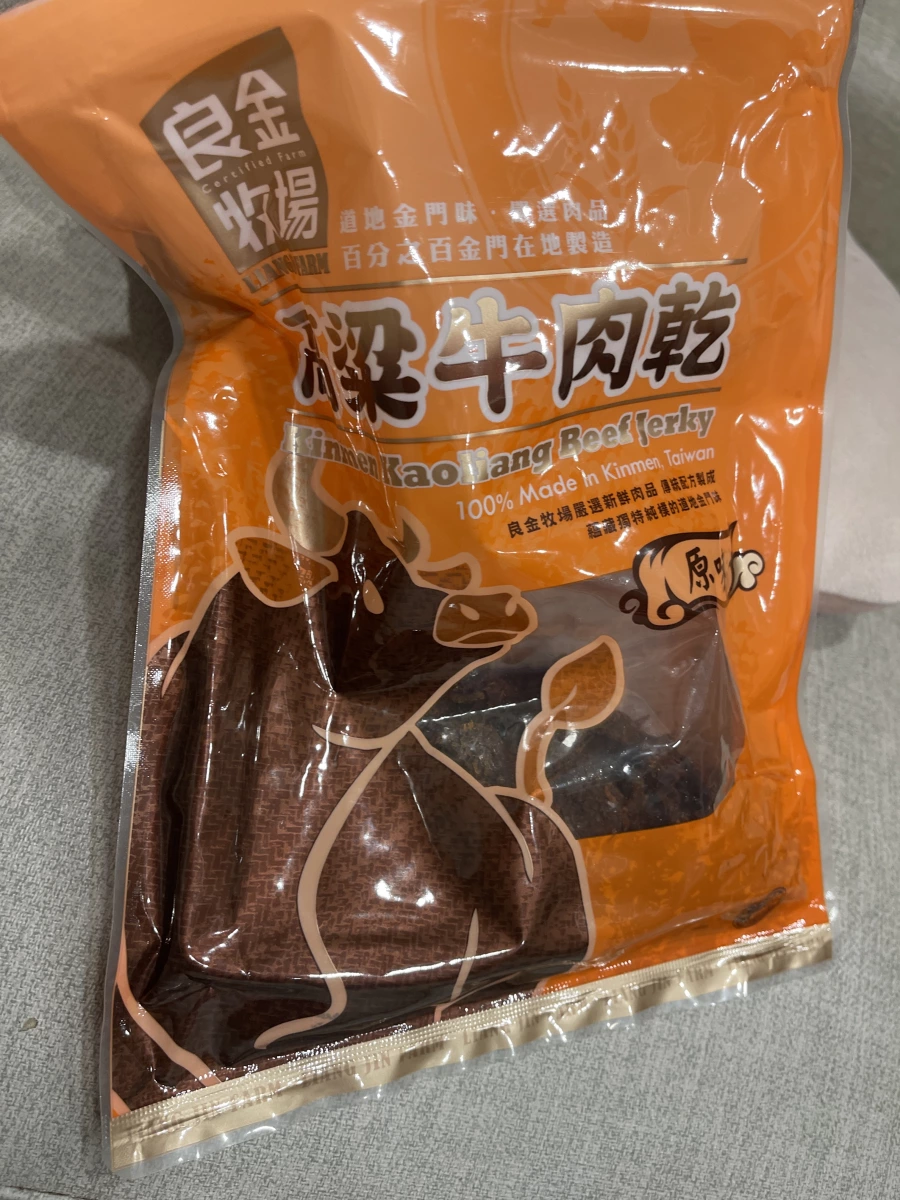 良金牧場高粱牛肉乾