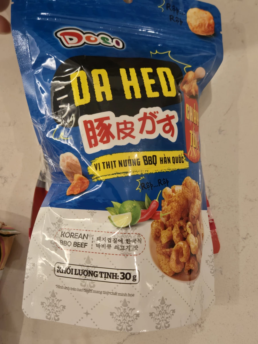 Doso 豚皮 (Pork Skin) - 韓式烤肉風味