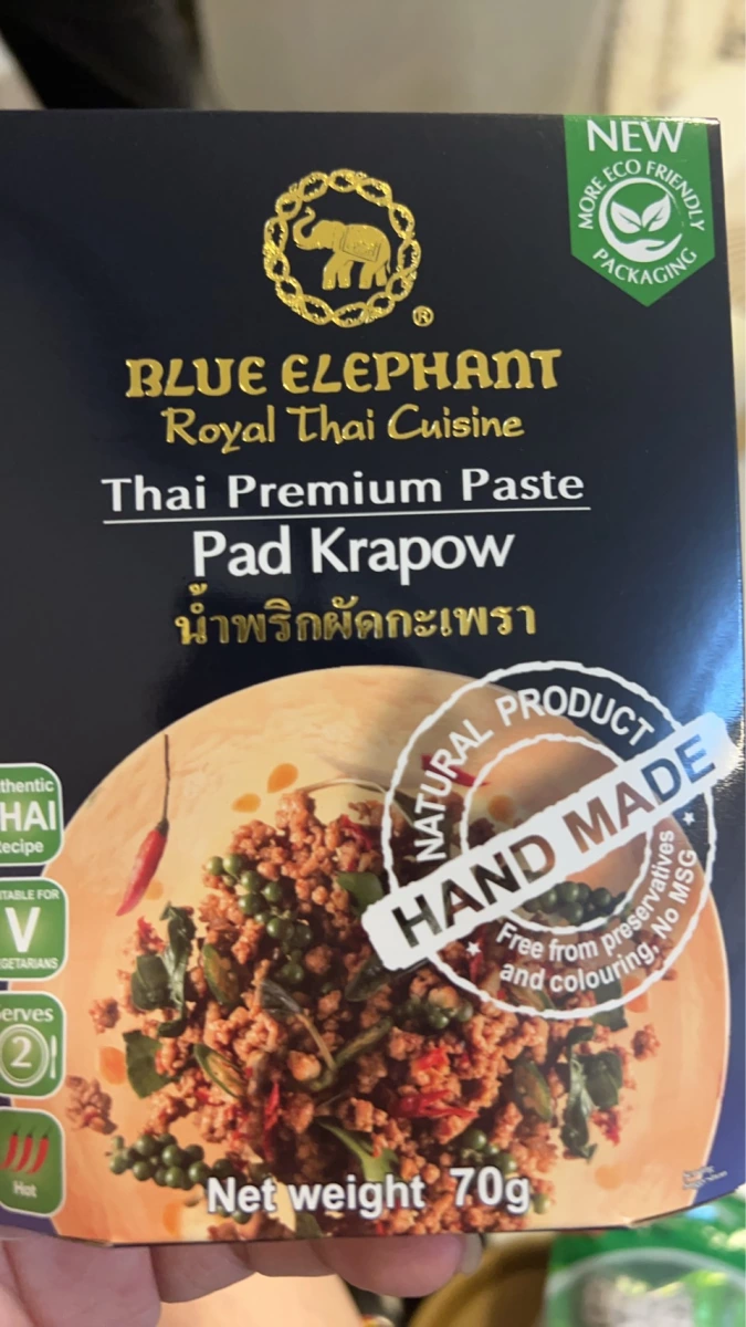 Blue Elephant 泰國打拋醬包 (Pad Krapow Paste)