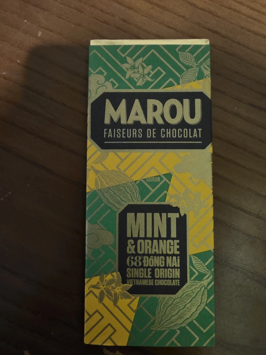 MAROU 越南單一產地薄荷橘子巧克力