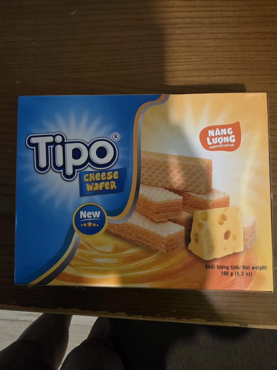 Tipo 起司威化餅 (Tipo Cheese Wafer)