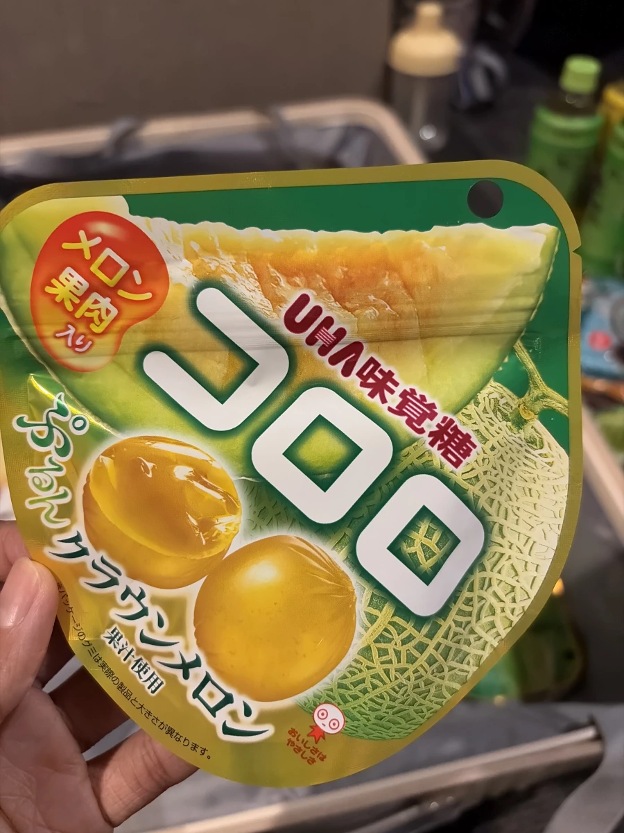 UHA味覺糖 Kororo 軟糖（哈密瓜口味）