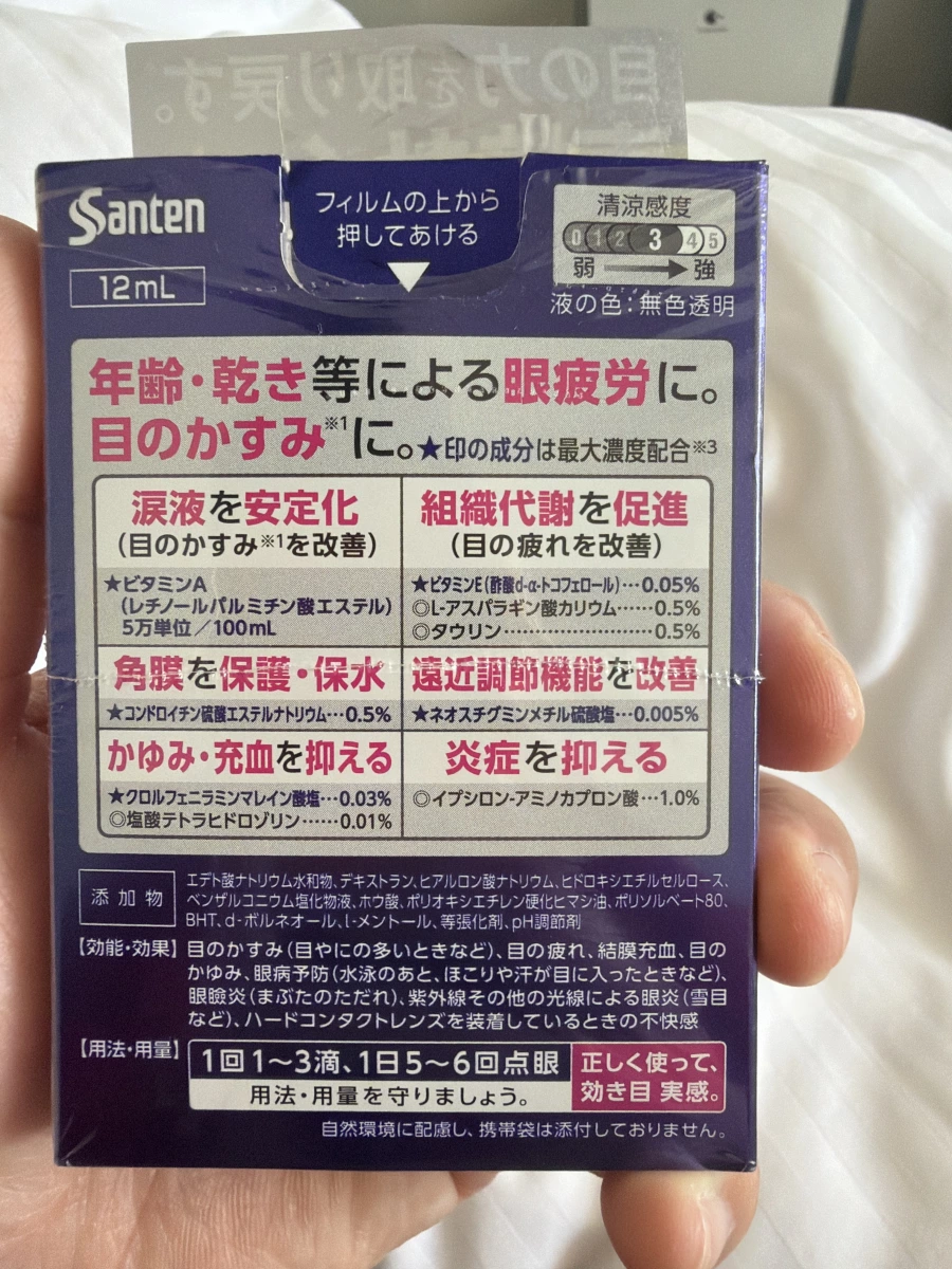 參天製藥 Santen Medical A Active 眼藥水