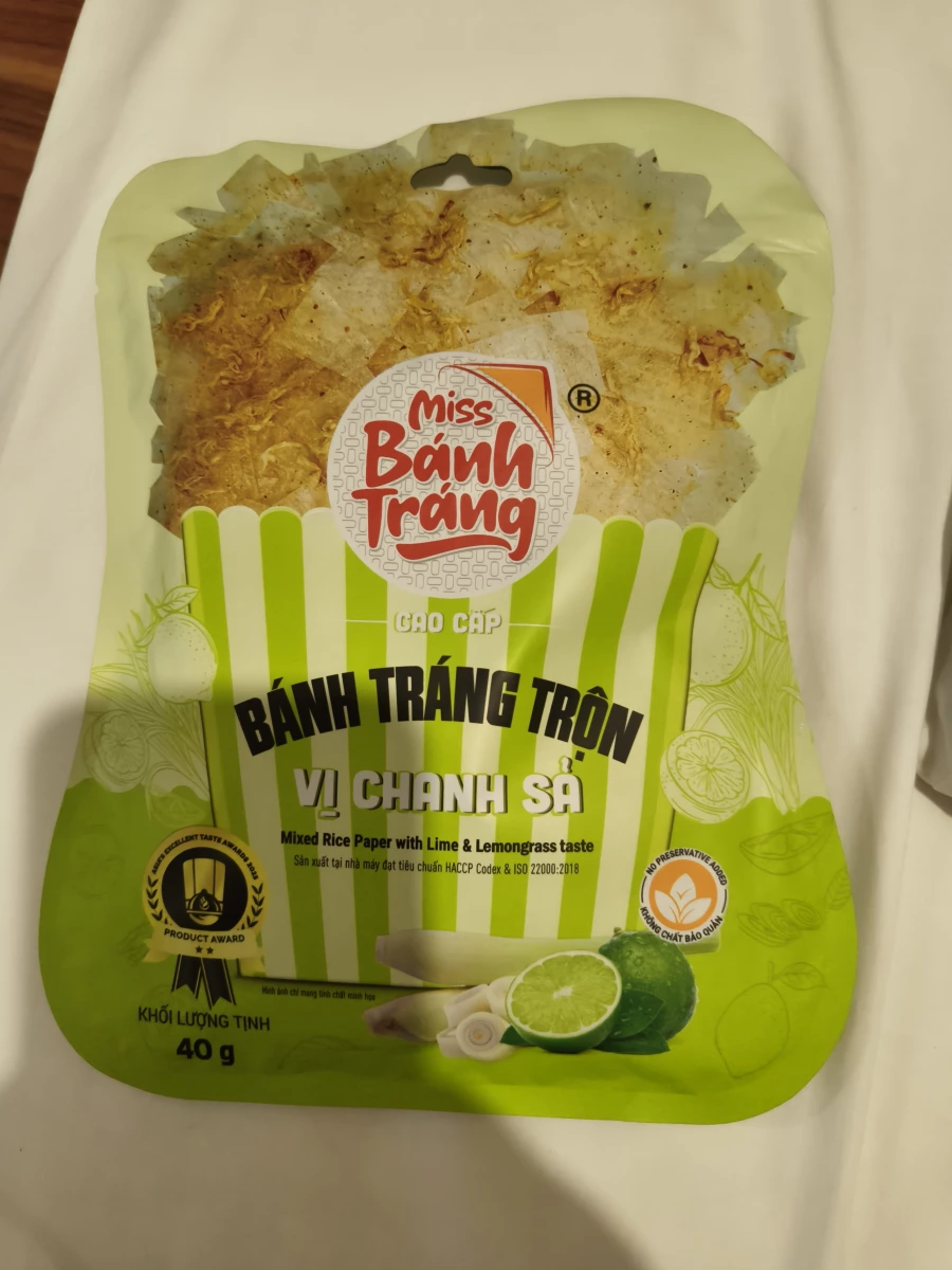 Miss Bánh Tráng 越南檸檬香茅雞肉絲拌米紙