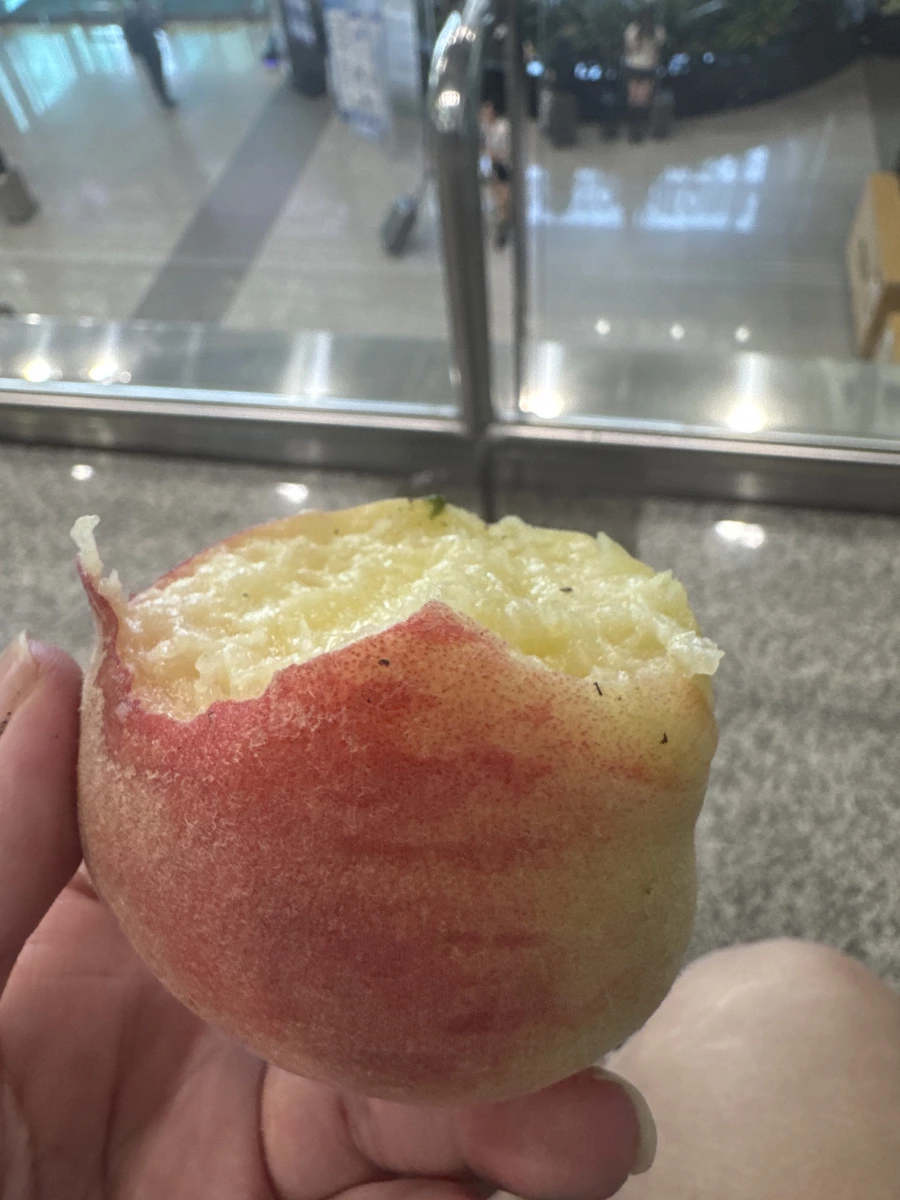 新鮮水蜜桃 (或桃類水果)