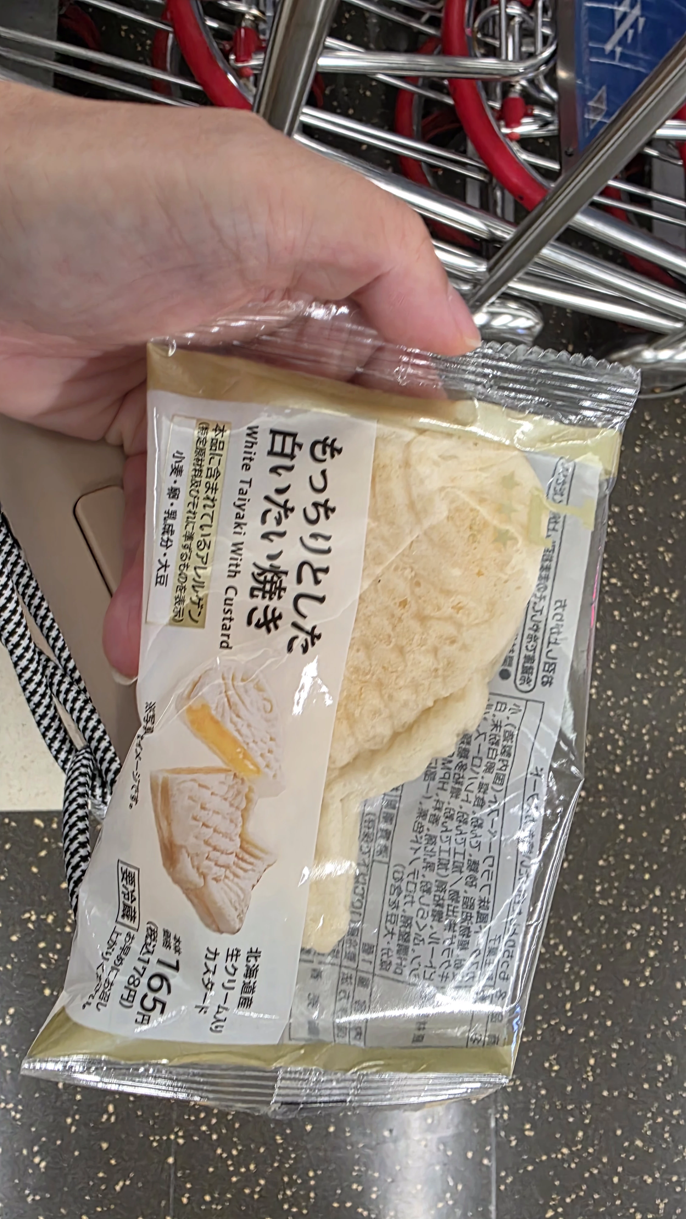 日本超商白鯛魚燒（卡士達口味）