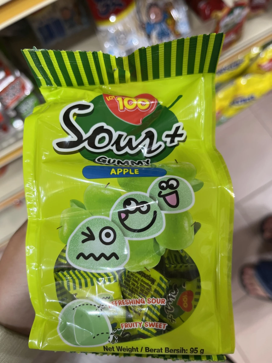 LOT 100 Sour+ 蘋果酸軟糖