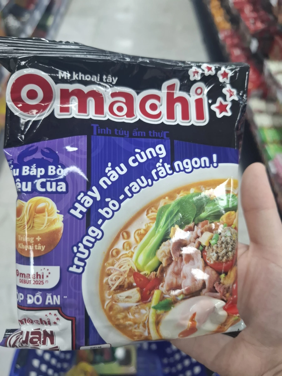 Omachi 越南牛肉螃蟹風味泡麵
