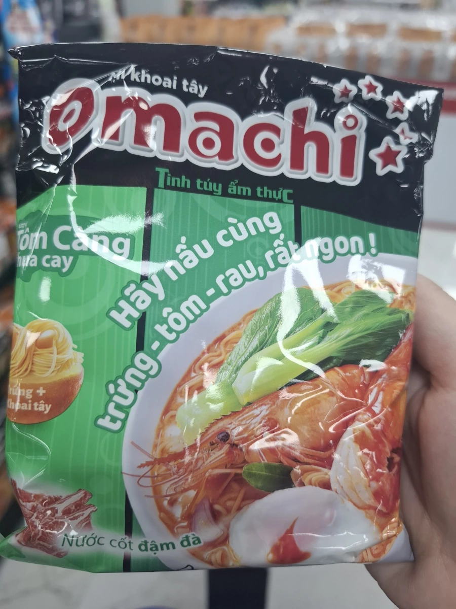 越南 Omachi 薯類即食麵 (酸辣蝦風味)