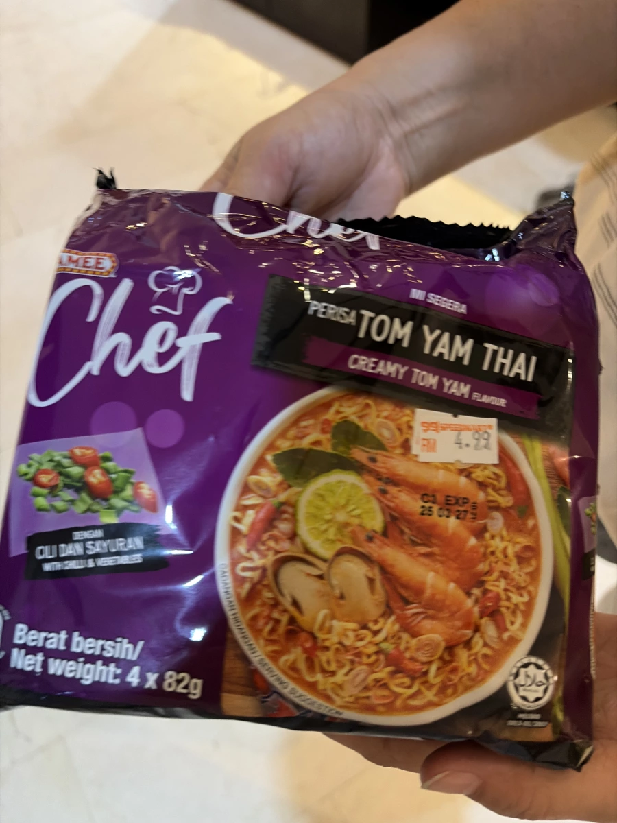 MAMEE Chef 泰式冬蔭功泡麵 (Creamy Tom Yam)