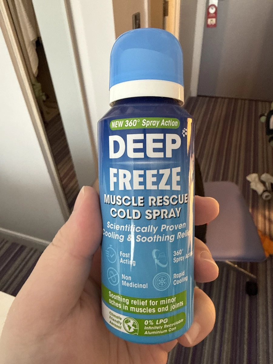 Mentholatum Deep Freeze 肌肉冷敷噴霧