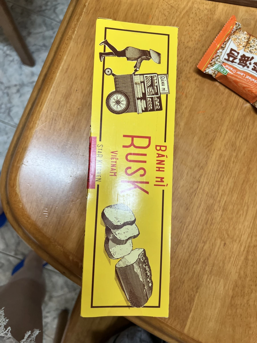 越南法式麵包脆餅 (Bánh Mì Rusk)、海苔蕎麥脆片