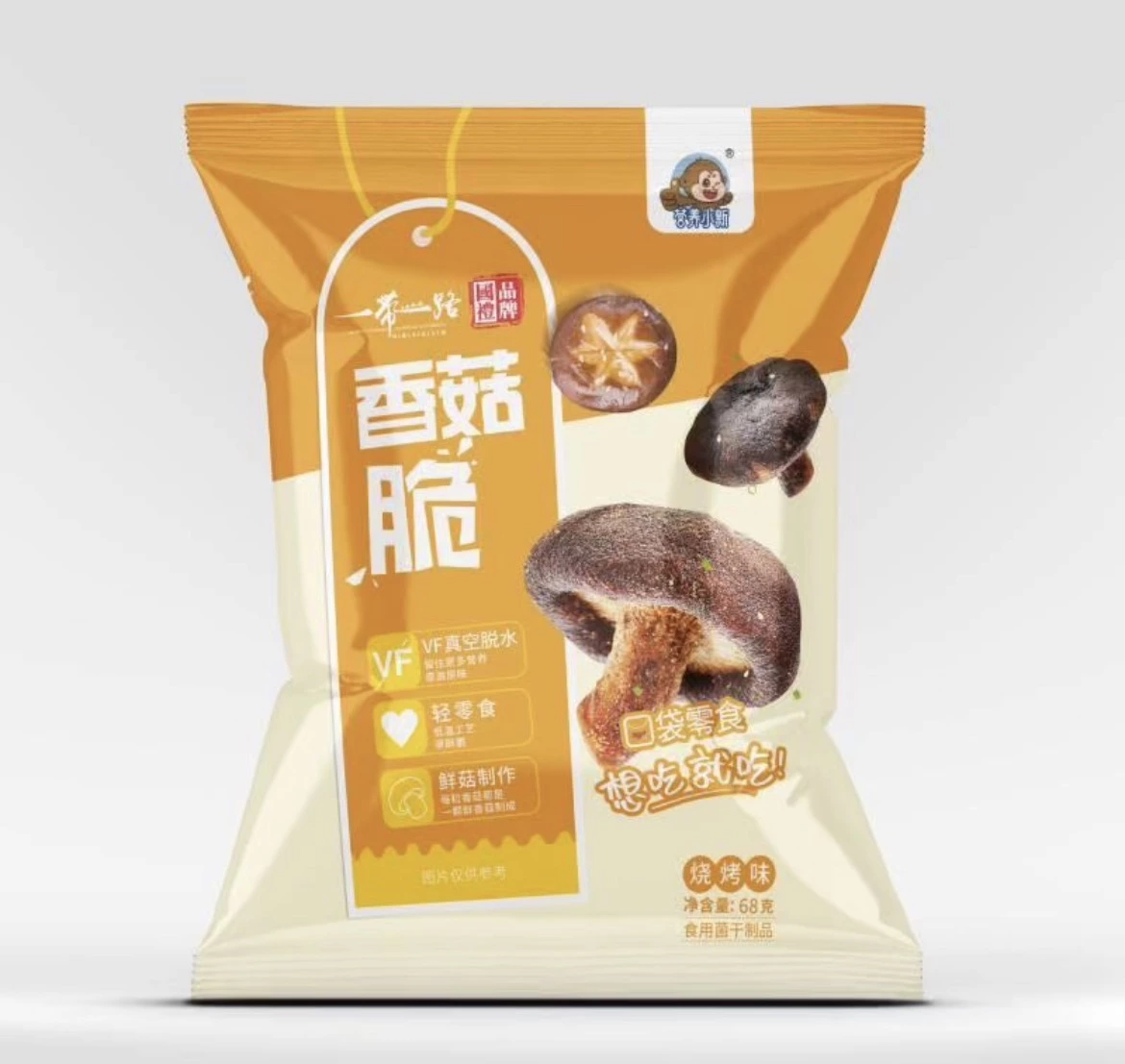 營養小新香菇脆（燒烤味）