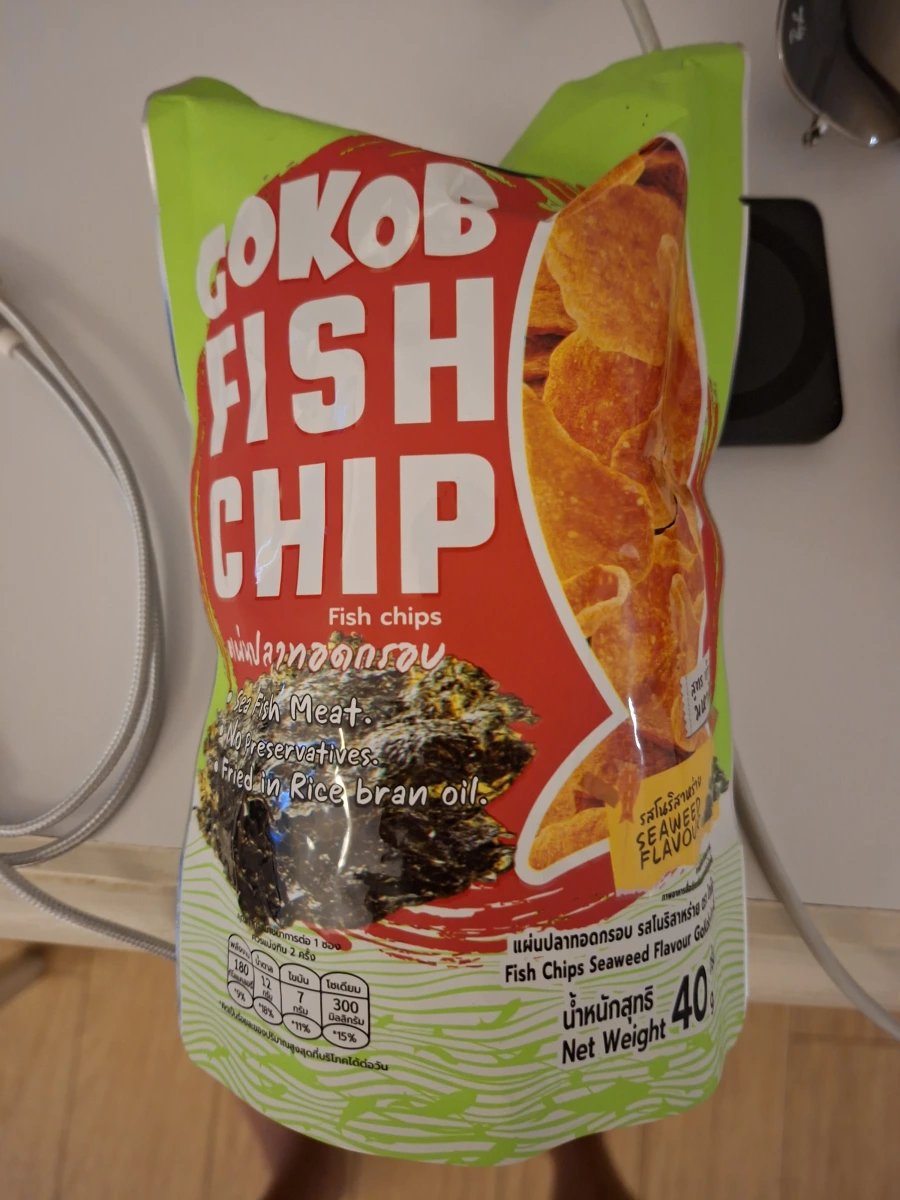 GOKOB 泰國魚酥（海苔口味）