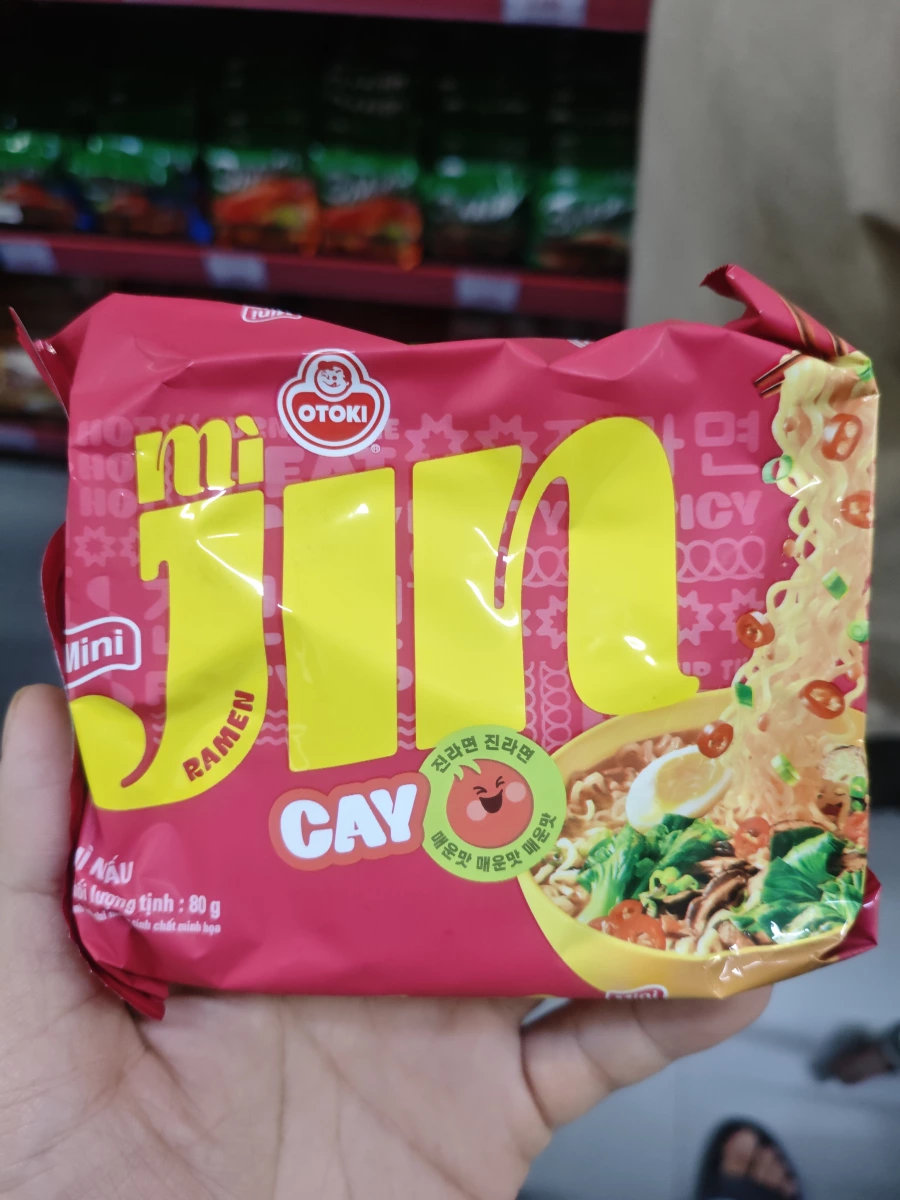 OTOKI Jin Ramen CAY (越南版不倒翁金拉麵-香辣味)