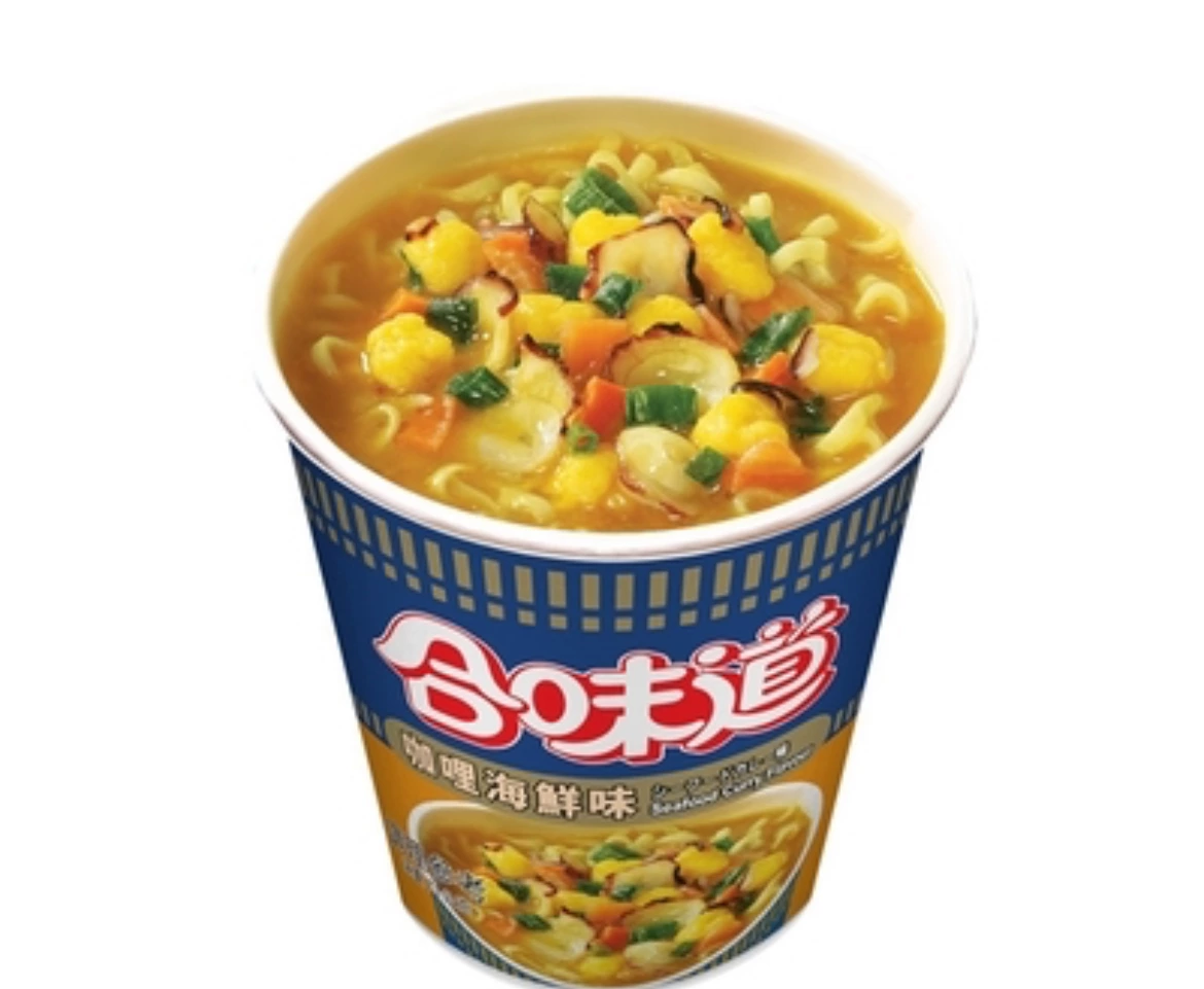 合味道咖哩海鮮味泡麵