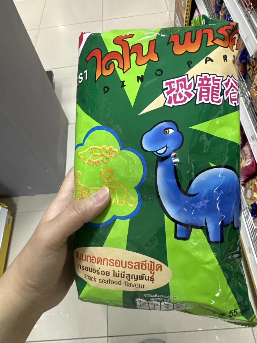 泰國恐龍谷海鮮餅乾 (Dino Park Snack Seafood Flavour)