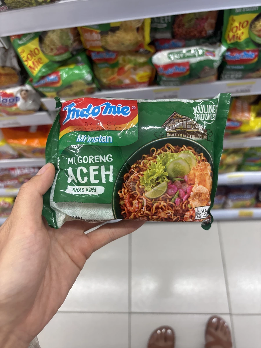 Indomie 營多麵 (Mi Goreng Aceh 亞齊炒麵口味)