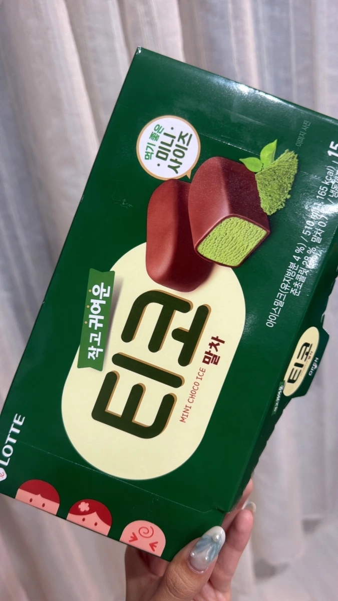 LOTTE Tico 抹茶巧克力冰淇淋