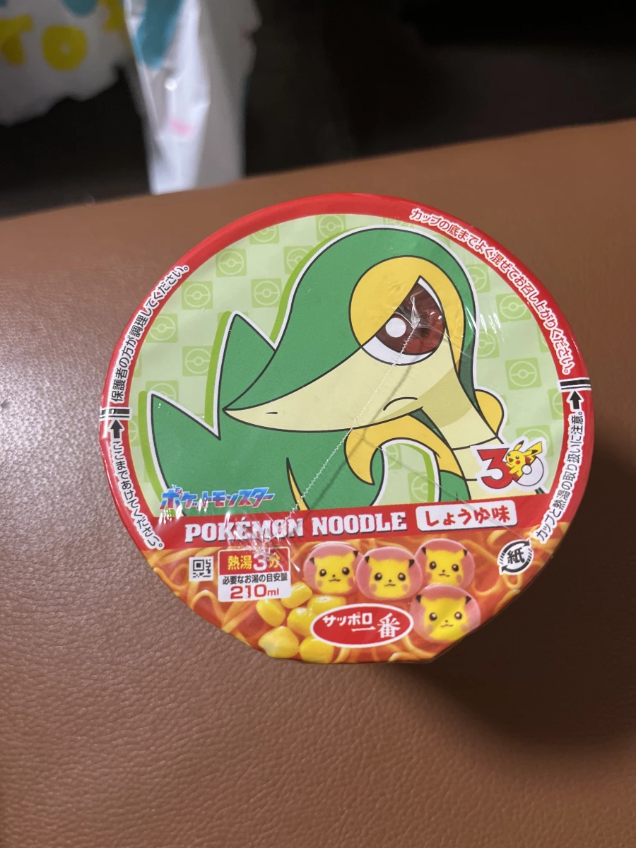 寶可夢泡麵（醬油風味）