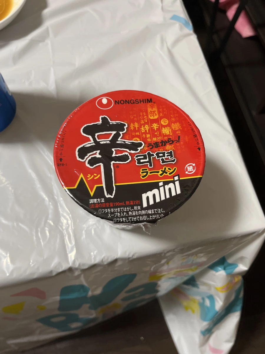 農心辛拉麵 mini 杯麵
