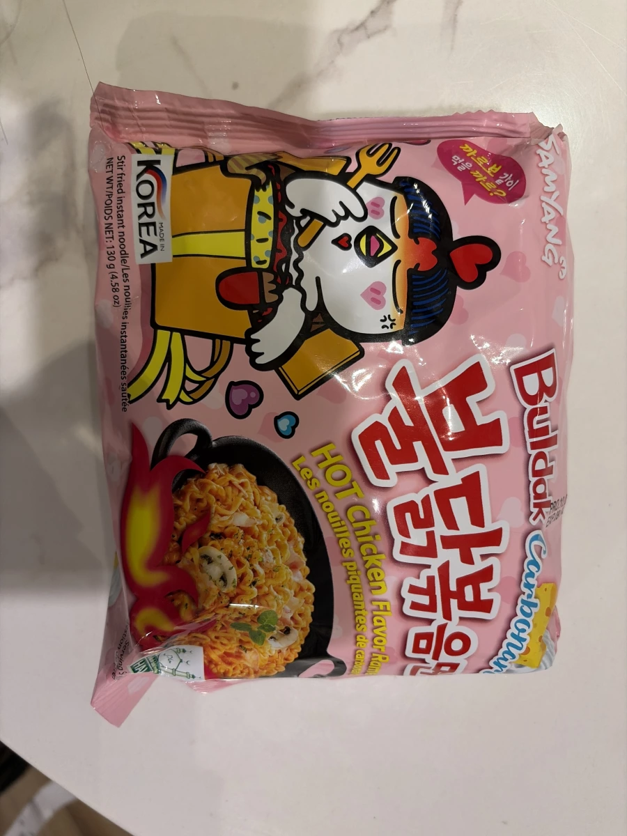 三養奶油白醬辣雞麵 (Samyang Buldak Carbonara)