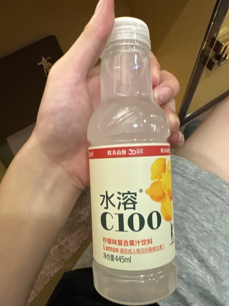 農夫山泉水溶 C100 檸檬味複合果汁飲料