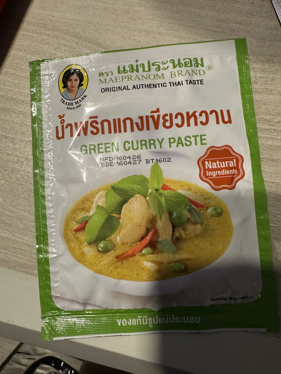 Mae Pranom 泰國綠咖哩醬