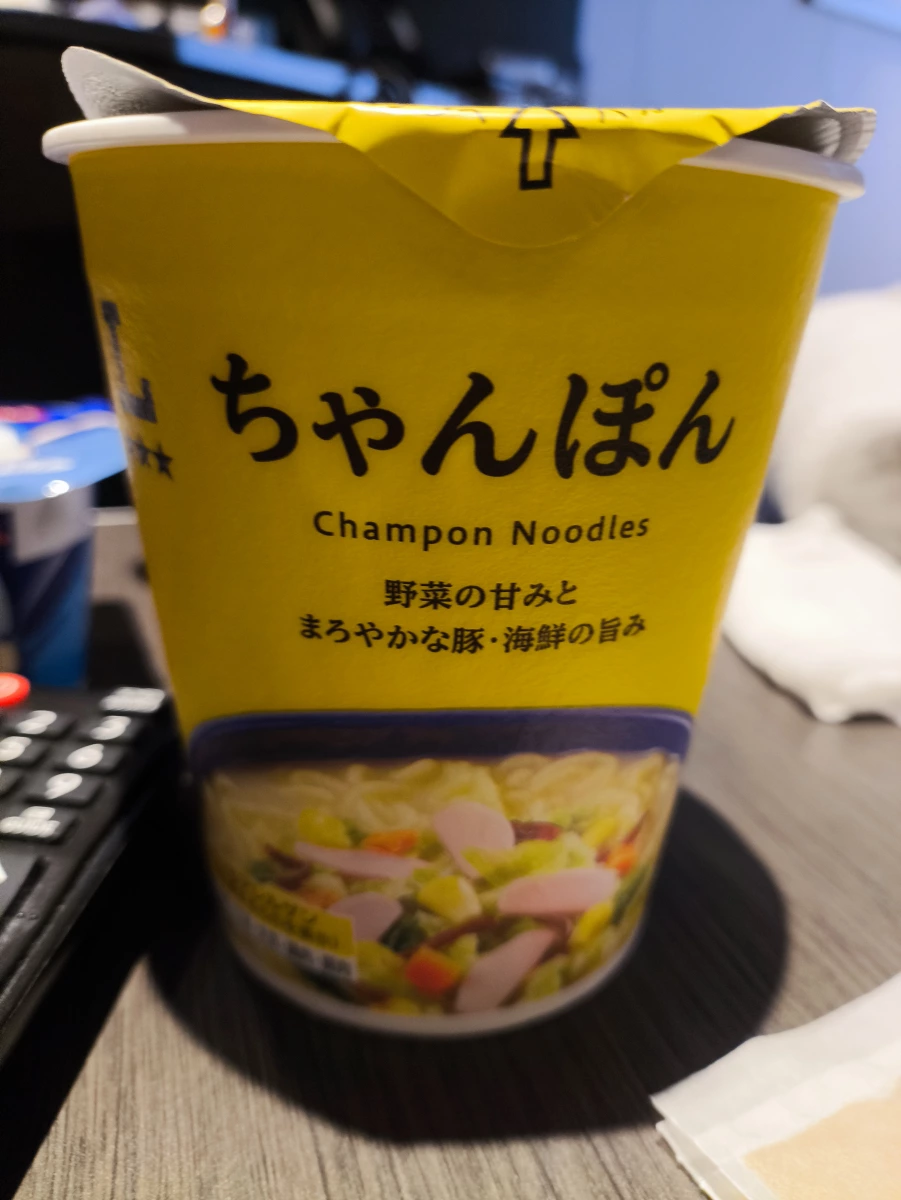 日本 Champon 什錦杯麵