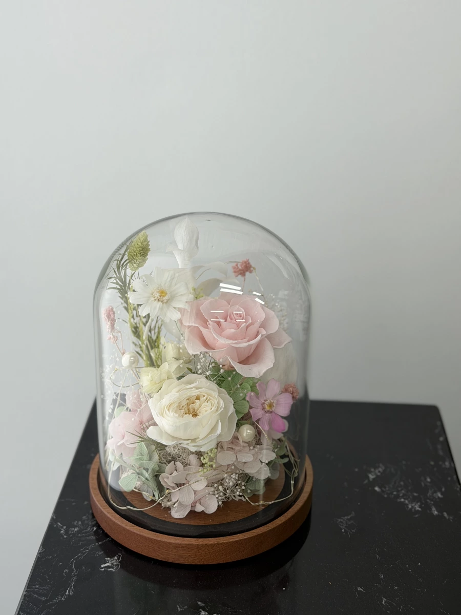 永生花玻璃盅