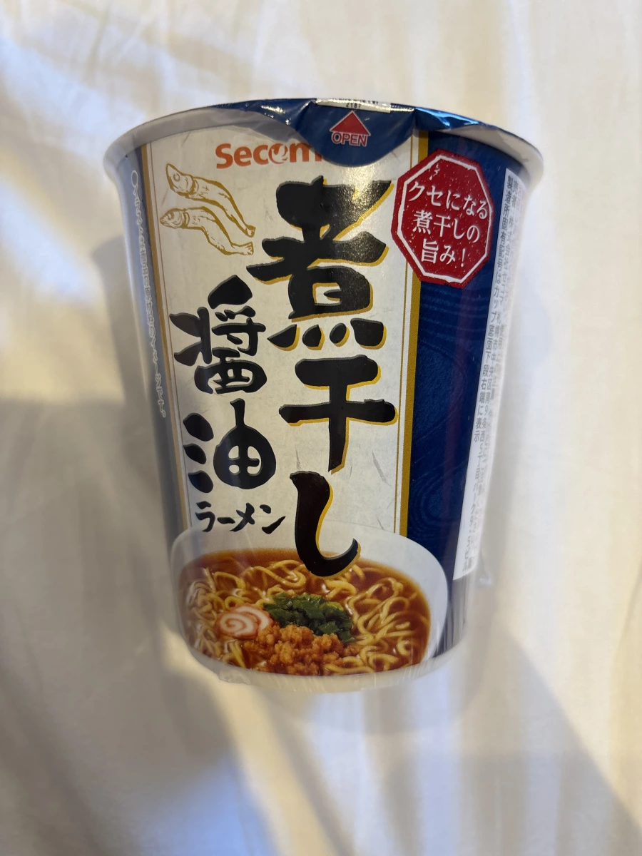 Secoma 煮干し醤油ラーメン (小魚乾醬油拉麵)