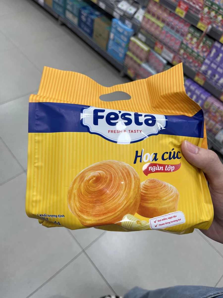 Festa 越南千層酥餅 (Hoa cúc ngàn lớp)