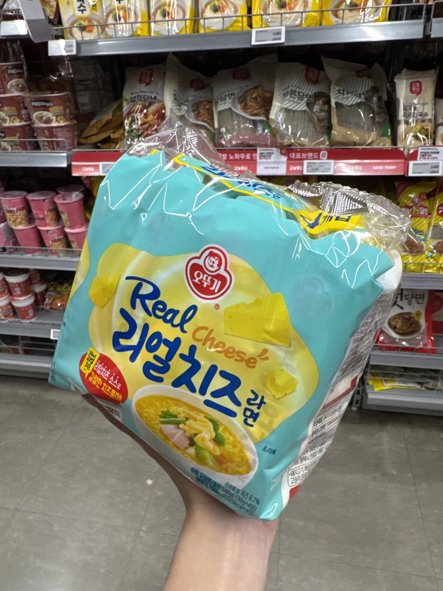 不倒翁 (Ottogi) 起司風味拉麵