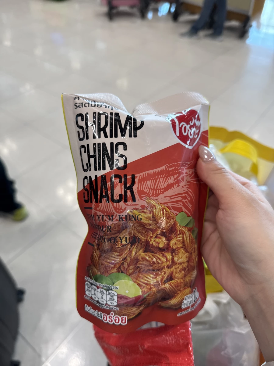 泰國 O-YUA 蝦頭餅乾 (冬蔭功味)