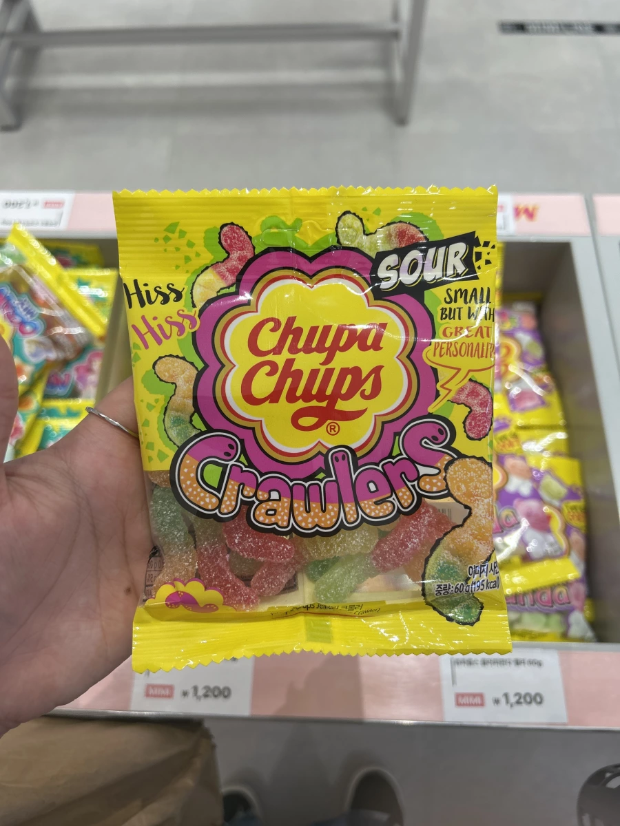 加倍佳酸味蠕蟲軟糖 (Chupa Chups Crawlers)