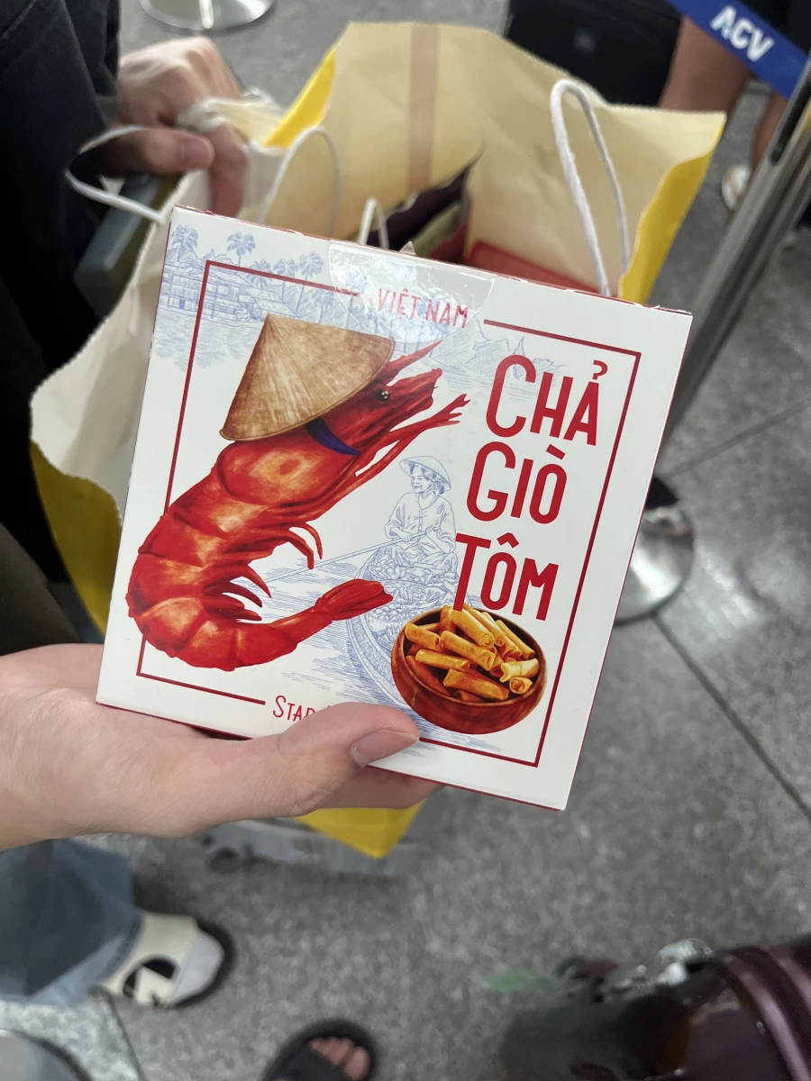 越南蝦肉春捲點心 (Chả Giò Tôm)
