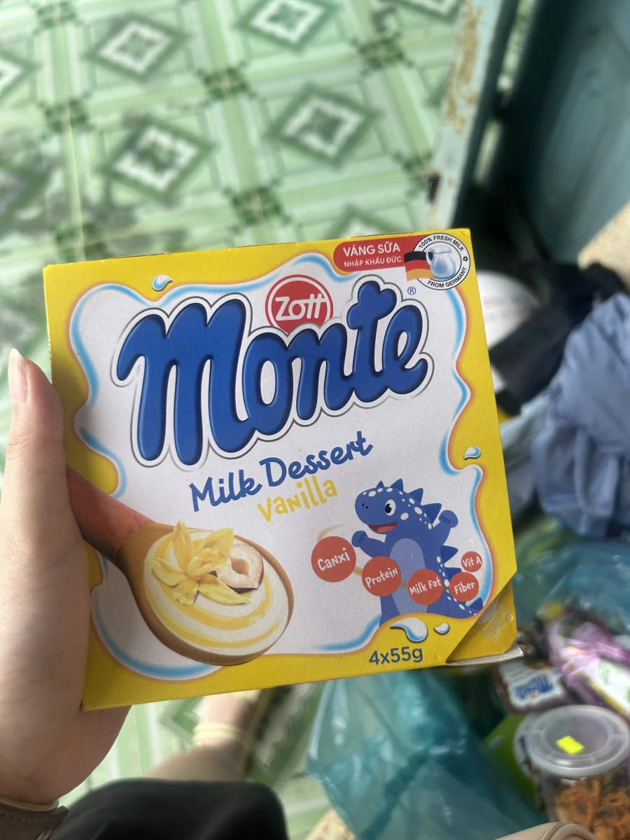 Zott Monte 香草口味牛奶點心 (Milk Dessert Vanilla)