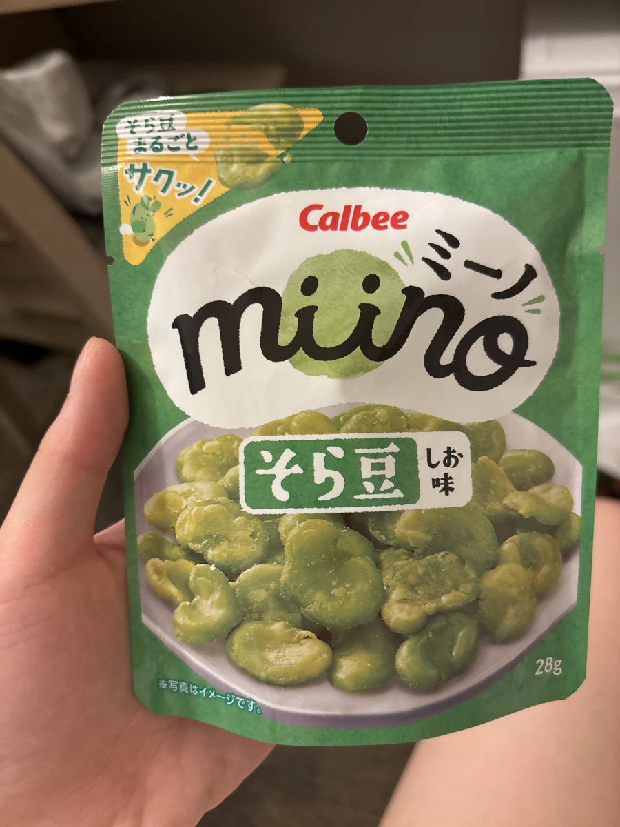 Calbee miino 蠶豆脆片（鹽味）
