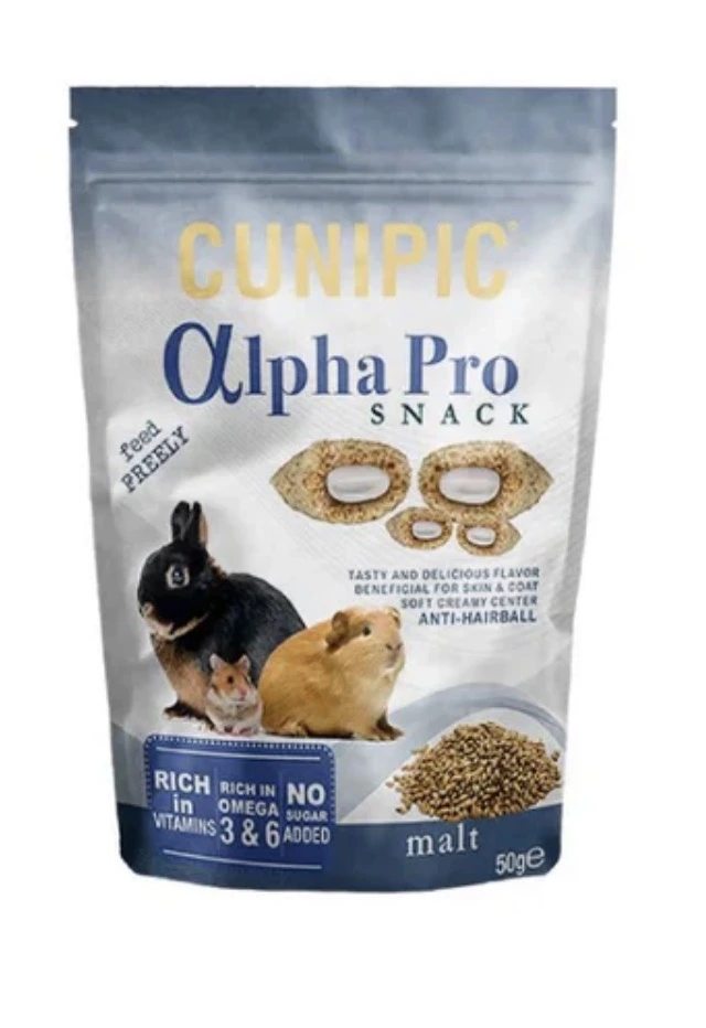 CUNIPIC Alpha Pro Snack Malt 小動物麥芽化毛零食