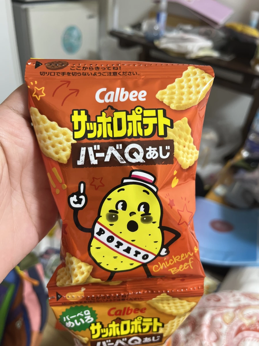 Calbee 卡樂比 札幌馬鈴薯餅乾 BBQ口味