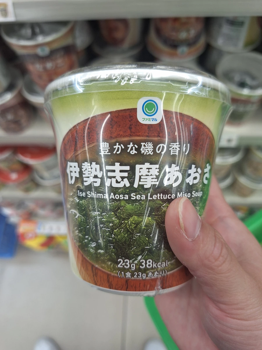 日本全家伊勢志摩石蓴味噌湯