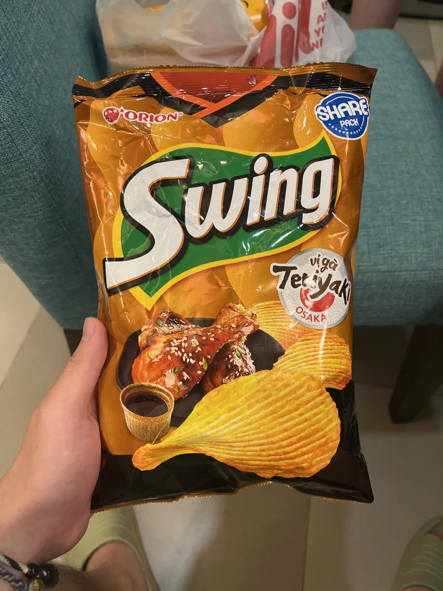 ORION Swing 照燒雞肉風味厚切波浪洋芋片
