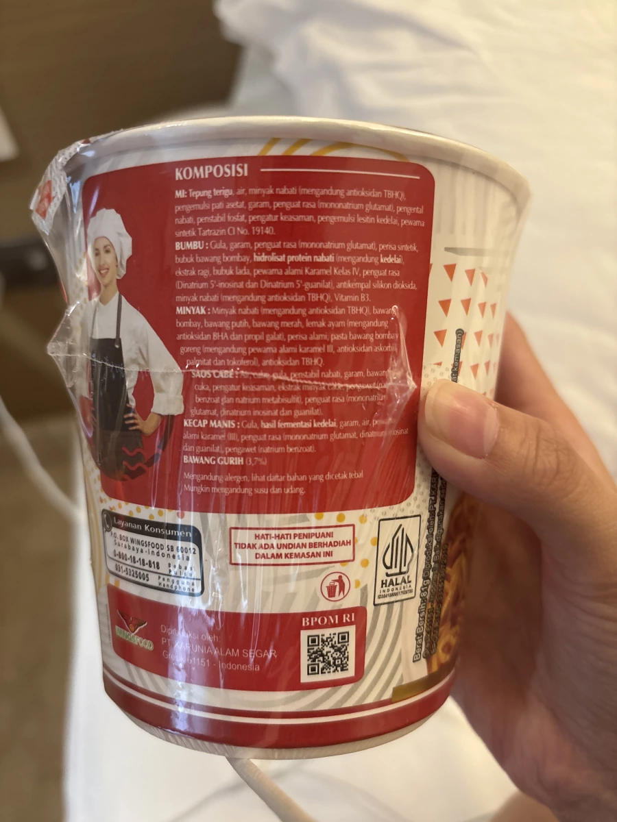 Mie Sedaap Cup Mi Goreng