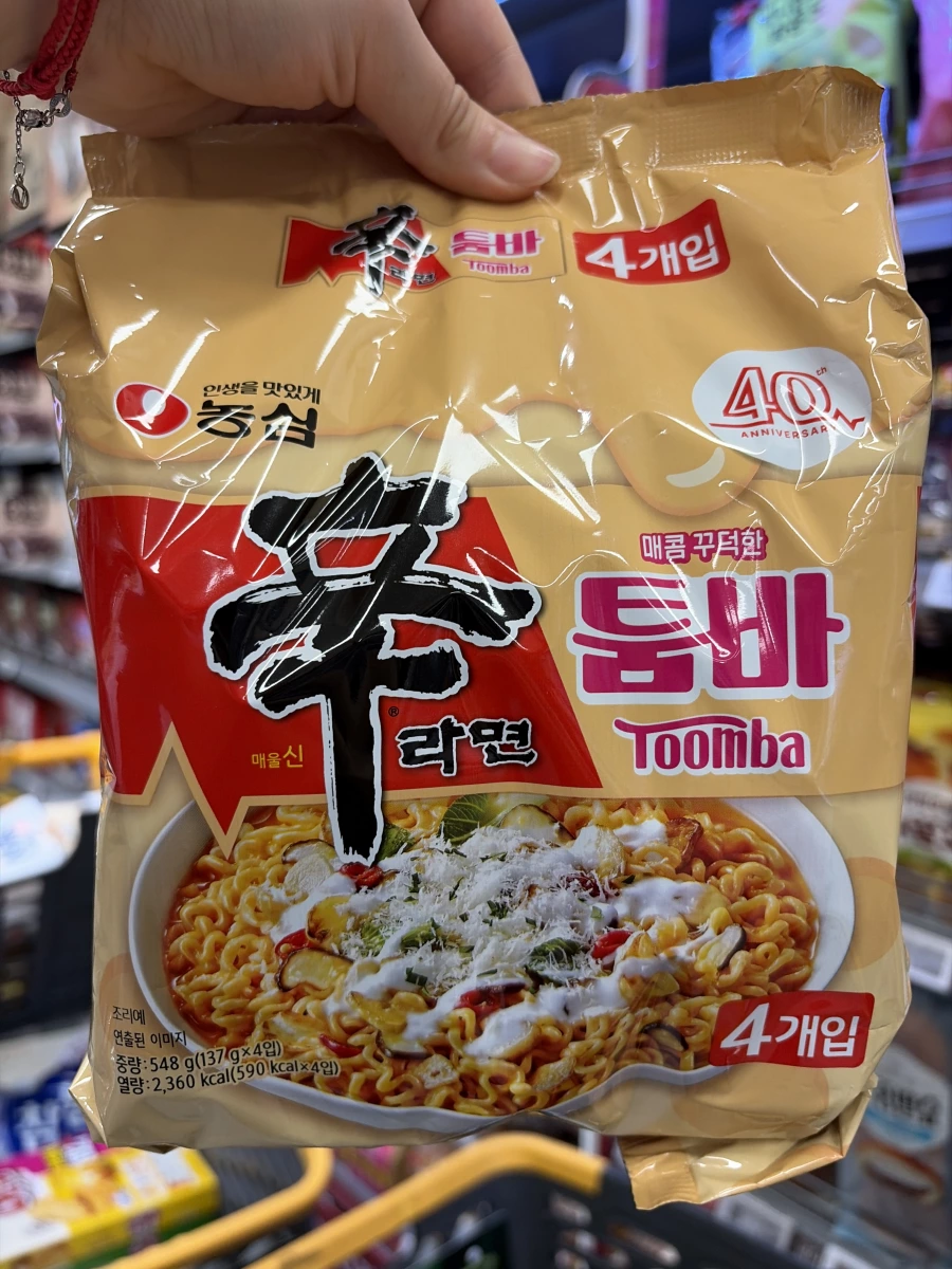農心辛拉麵 Toomba (辛라면 툼바)