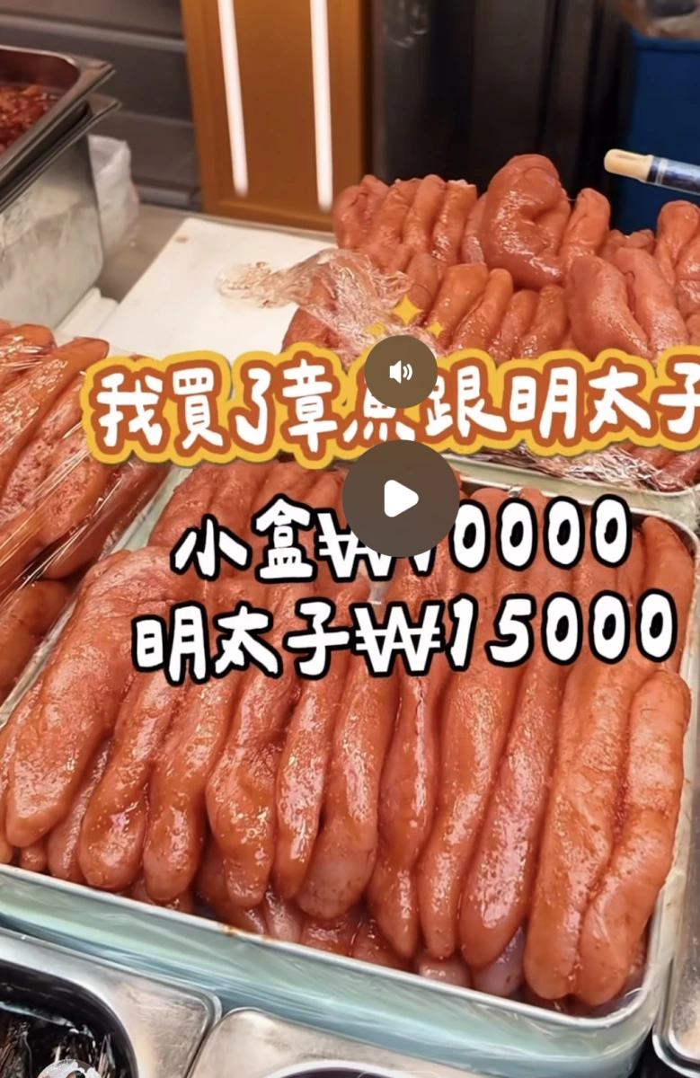 韓國明太子